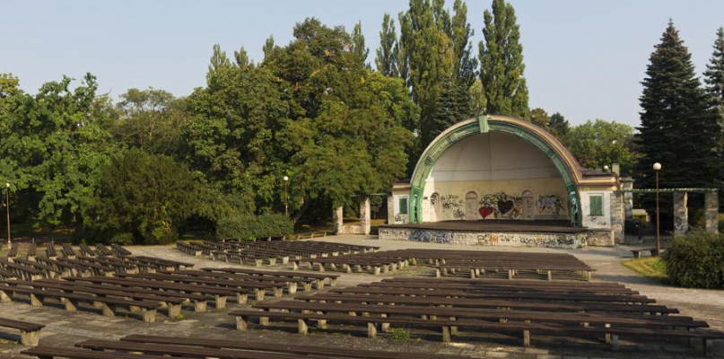 Muszla koncertowa w parku Witosa/ Fot. Jacek Nowacki