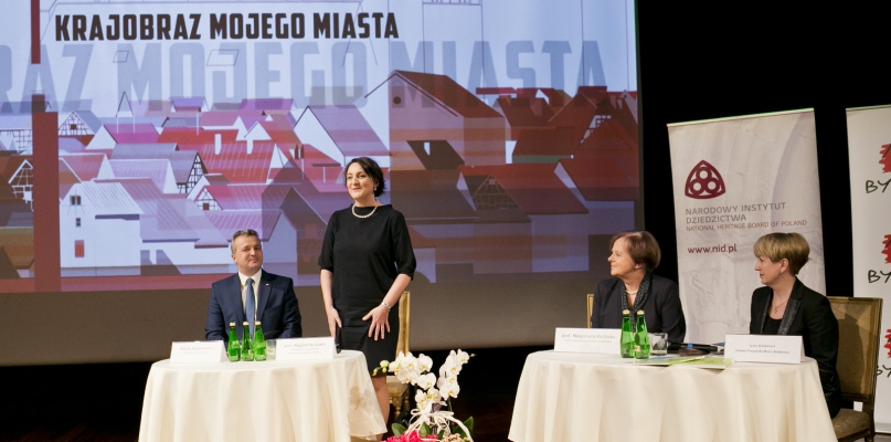 Konferencja prof. Magdaleny Gawin, wiceminister kultury - Krajobraz mojego miasta. Fot. Jacek Nowacki