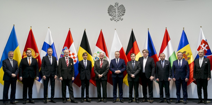 Konsulowie honorowi u wojewody - 20.04.2017. Fot. Jacek Nowacki