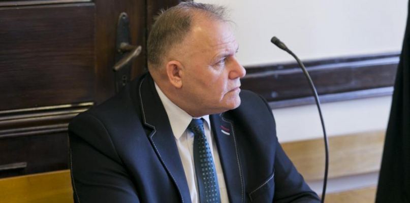 Wójt Dobrcza Krzysztof Szala. Fot. Jacek Nowacki