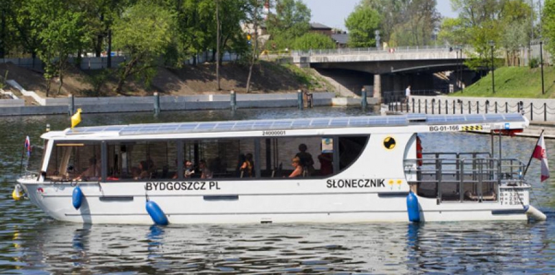 Bydgoski Tramwaj Wodny. Fot. Jacek Nowacki