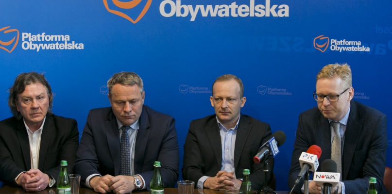 Zbigniew Sobociński, Rafał Bruski, Paweł Olszewski, Michał Stasiński. Fot. Jacek Nowacki