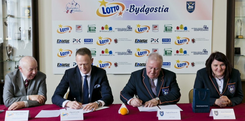 Totalizator Sportowy będzie sponsorem LOTTO-Bydgostii na kolejne 4 lata. Fot. Jacek Nowacki