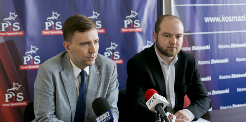 Łukasz Schreiber i Paweł Bokiej. Fot. Jacek Nowacki