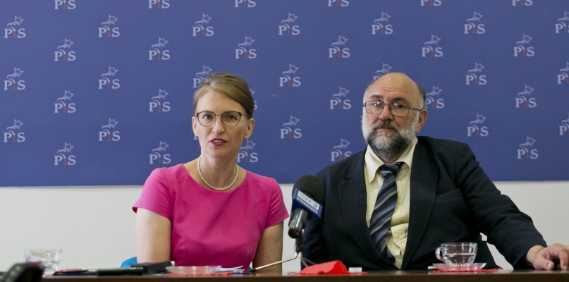 Grażyna Szabelska i Krystian Frelichowski. Fot. Jacek Nowacki