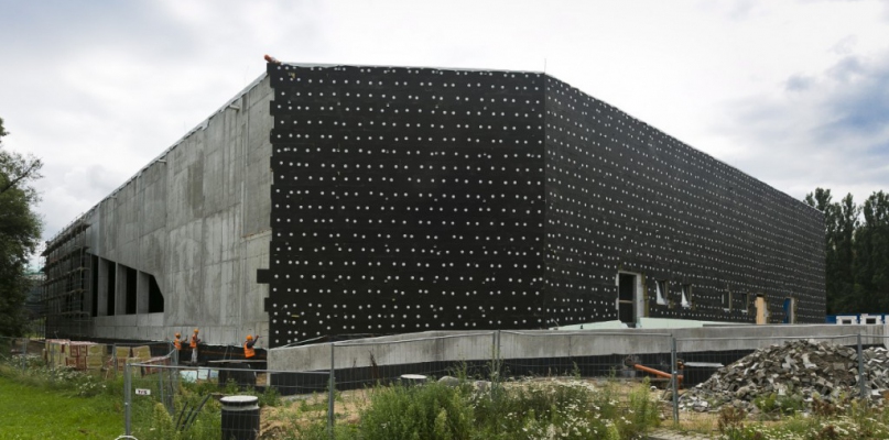 Kryształowa Arena w budowie. Fot. Jacek Nowacki