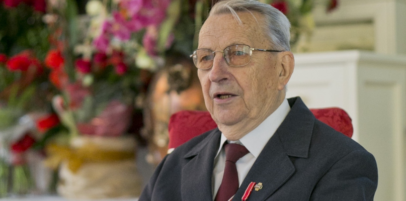 Major Alojzy Gładykowski. Fot. Jacek Nowacki