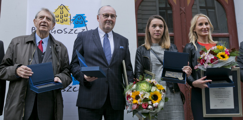 Laureaci Bydgoskich Autografów 2017.  Fot. Jacek Nowacki