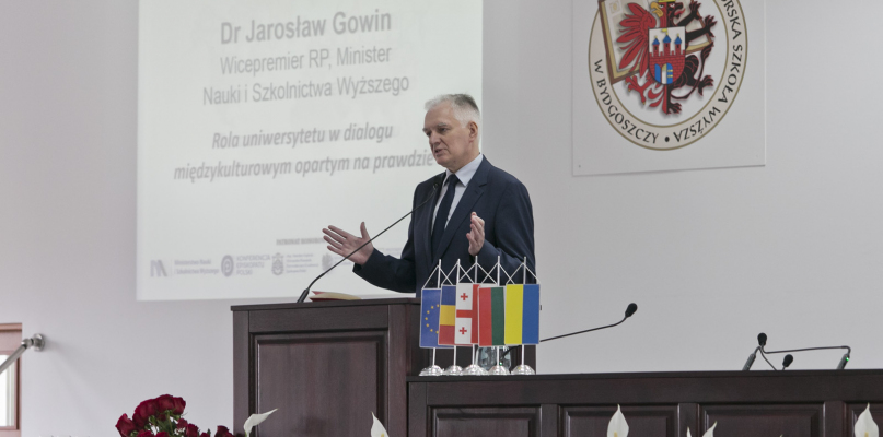 Dr Jarosław Gowin. Fot. Jacek Nowacki