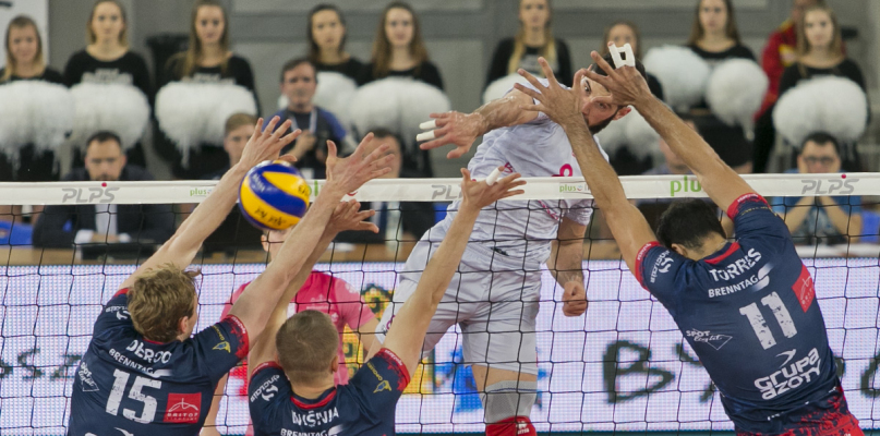 Łucznicza Bydgoszcz - ZAKSA Kędzierzyn-Koźle 0:3 - 28.10.2017. Fot. Jacek Nowacki