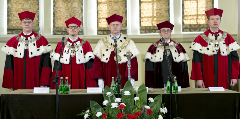 Władze rektorskie UKW. Fot. Jacek Nowacki