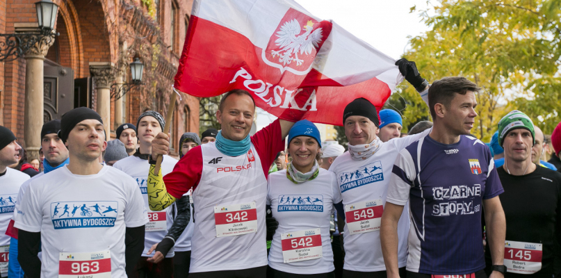 Bieg Niepodległości w Bydgoszczy 2017. Fot. Jacek Nowacki