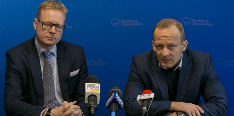 Michał Stasiński i Paweł Olszewski. Fot. Jacek Nowacki