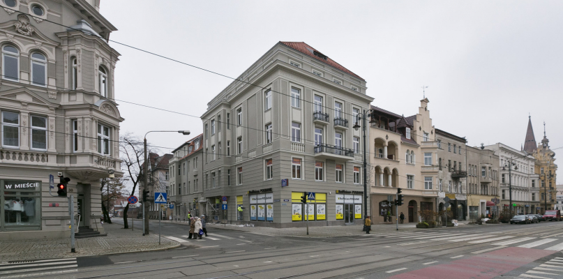 Kamienica na rogu ulic Gdańskiej i Krasińskiego. Fot. Jacek Nowacki