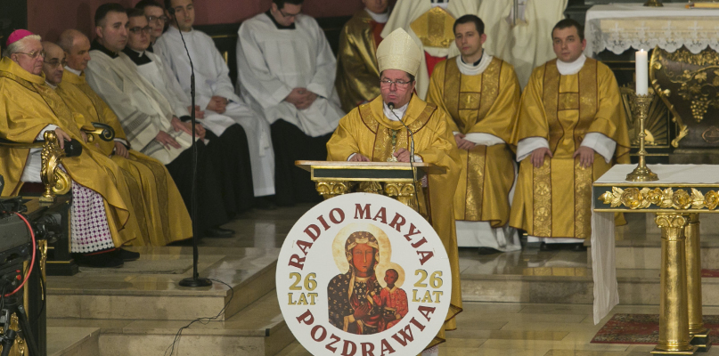 Obchody 26. rocznicy powstania Radia Maryja w bydgoskiej katedrze. Fot. Jacek Nowacki