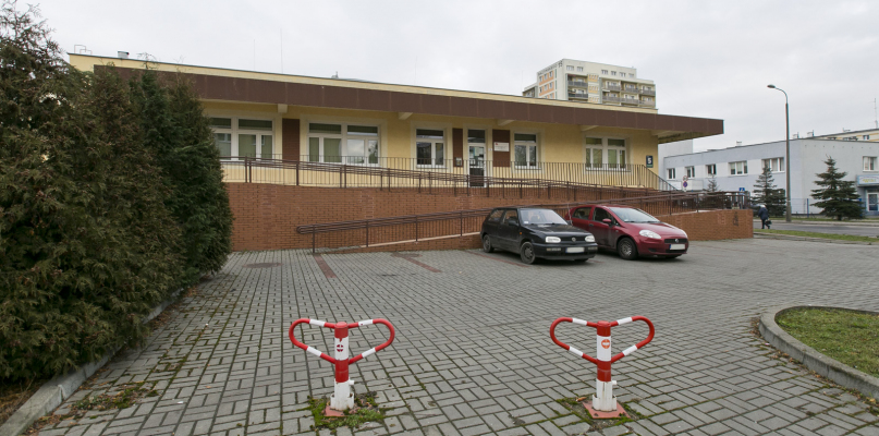 Parking Rejonu Obsługo Mieszkańców Nr 1 przy ul. Techników 5. Fot. Jacek Nowacki