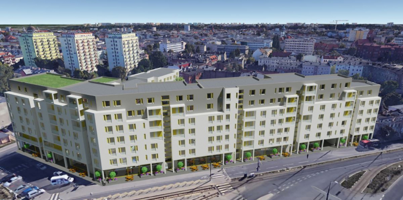 Wizualizacja Bydgoskiego Towarzystwa Budownictwa Społecznego
