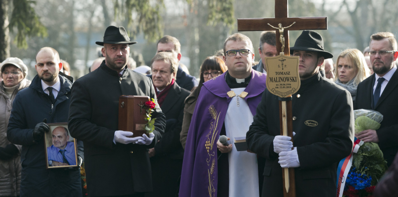 Pogrzeb Tomasza Malinowskiego. Fot. Jacek Nowacki