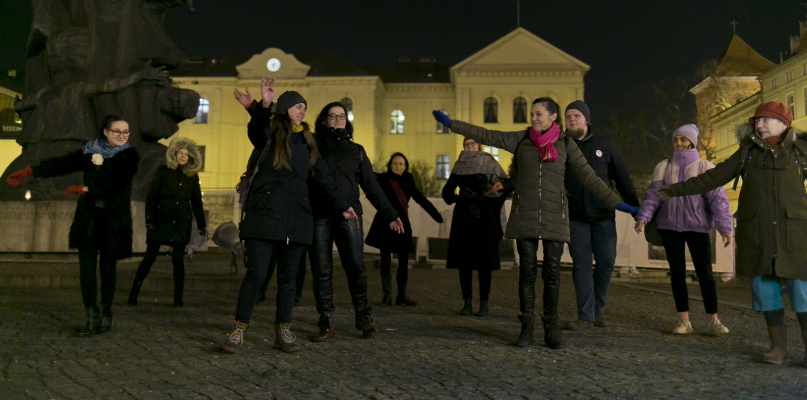 One Billion Rising w Bydgoszczy - 2018. Fot. Jacek Nowacki