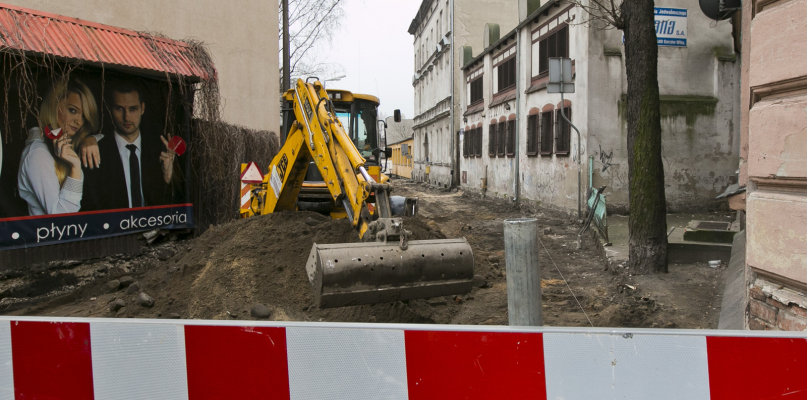Remont ul. Ślusarskiej. Fot. Jacek Nowacki