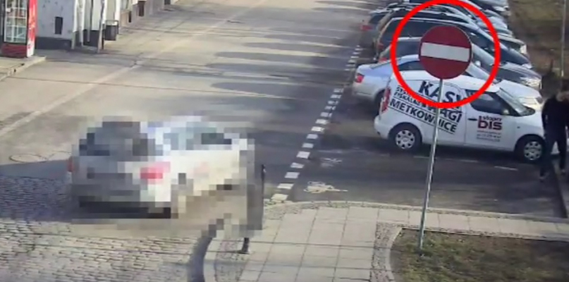 Zrzut z filmu KPP w Bydgoszczy