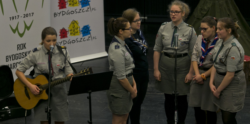 Podsumowanie Roku Bydgoskiego Harcerstwa z wręczeniem Medali Prezydenta Bydgoszczy. Fot. Jacek Nowacki