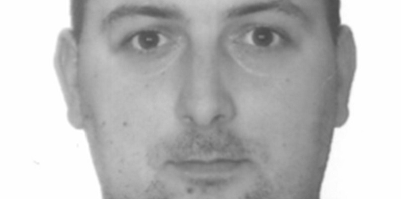 Ścigany Bartosz Dynarski. Materiał KWP w Bydgoszczy