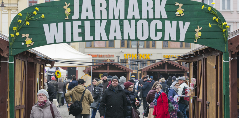 Jarmark Wielkanocny 2018 na Starym Rynku. Fot. Jacek Nowacki