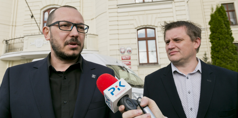 Paweł Skutecki i Marcin Sypniewski. Fot. Jacek Nowacki