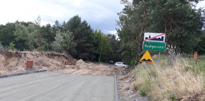 Droga Bydgoszcz - Czarnówczyn, TU SIĘ ZACZYNA BYDGOSZCZ. Zdjęcia nadesłane