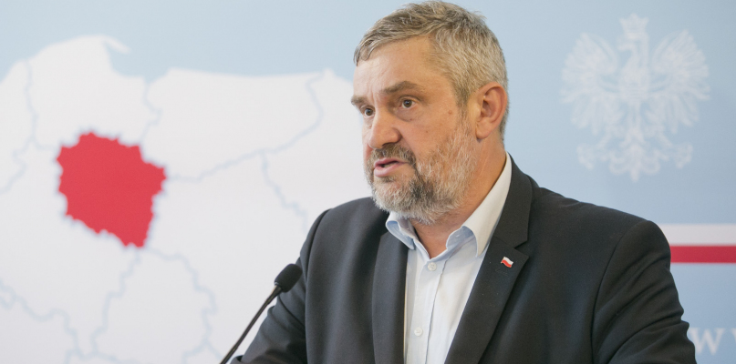 Minister rolnictwa  i rozwoju wsi Jan Krzysztof Ardanowski. Fot. Jacek Nowacki