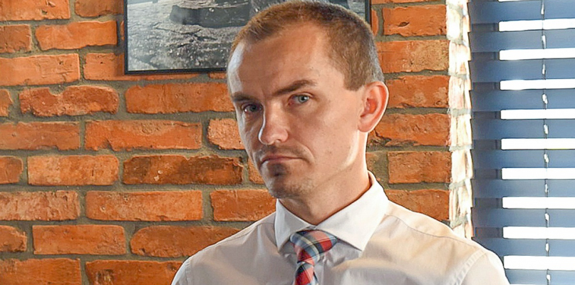 Menedżer Starego Miasta i Śródmieścia Maciej Bakalarczyk. Fot. (ech)