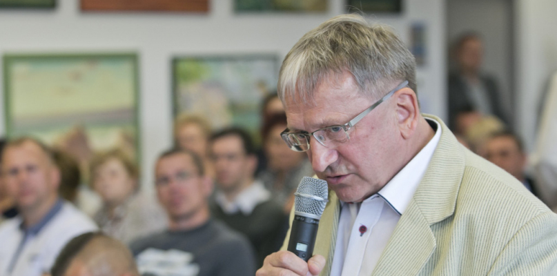Prof. Maciej Świątkowski był niezwykle aktywny podczas konsultacji społecznych dotyczących aktualizacji strategii Bydgoszczy do 2030 roku. Fot. Jacek Nowacki