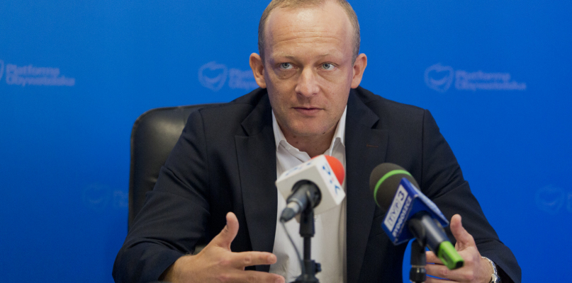 Poseł Paweł Olszewski. Fot. Jacek Nowacki