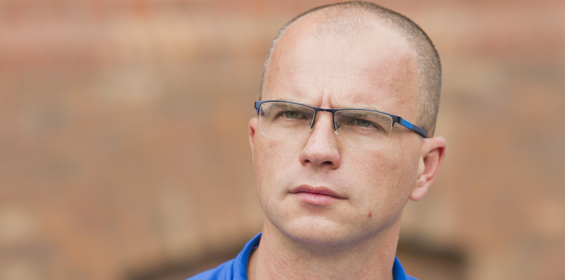 Pełnomocnik wyborczy Koalicyjnego Komitetu Wyborczego Platforma.Nowoczesna Koalicja Obywatelska Jakub Mikołajczak. Fot. Jacek Nowacki