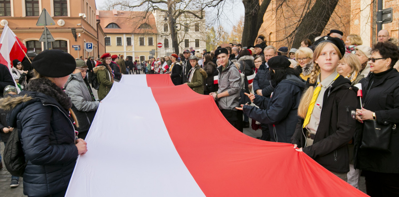 100. rocznica odzyskania niepodległości w Bydgoszczy. Fot. Jacek Nowacki