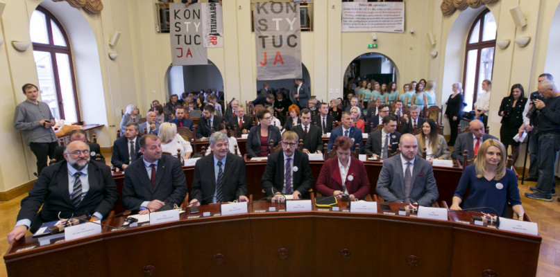 Inauguracyjna sesja bydgoskiej rady nowej kadencji. Fot. Jacek Nowacki