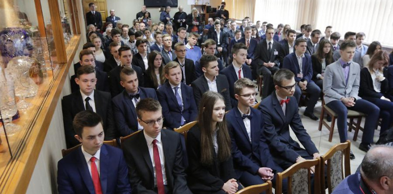 Młodzież jednej z najlepszych szkół w kraju, Technikum Elektronicznego w Bydgoszczy. Fot. (jn)
