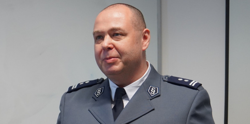 Mł. insp. Witold Markiewicz. Fot. Policja