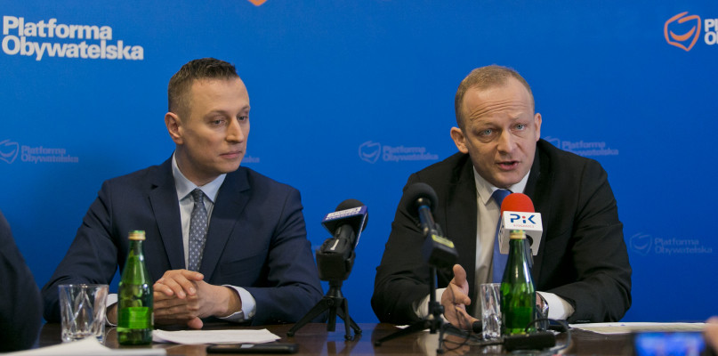 Krzysztof Brejza i Paweł Olszewski. Fot. Jacek Nowacki