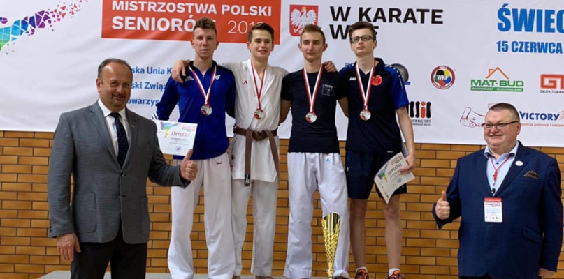 Bartosz Kleniewski - złoty medalista mistrzostw Polski seniorów w Karate WKF 2019