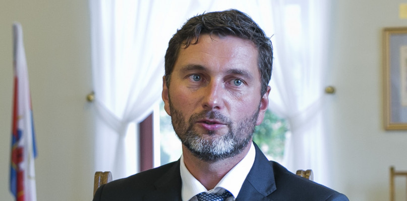 Bohaterski były bydgoski policjant Filip Dworzecki. Fot. Jacek Nowacki