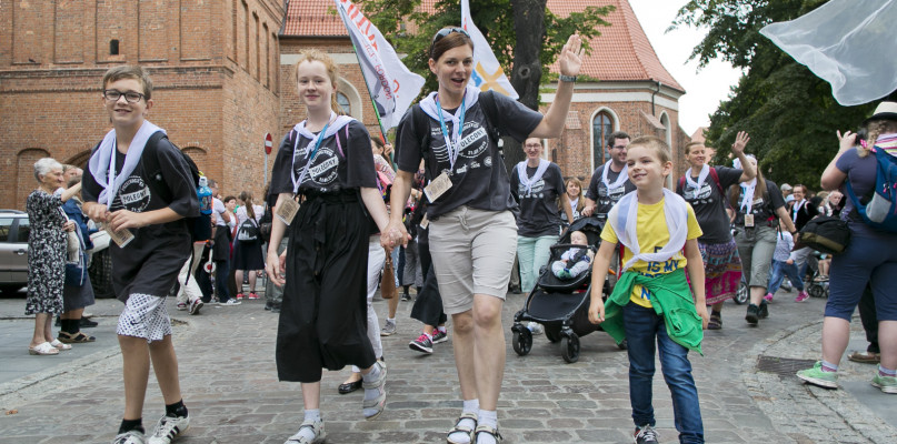 Diecezjalna Piesza Pielgrzymka na Jasną Górę. Bydgoszcz 21.07.2019. Fot. Jacek Nowacki