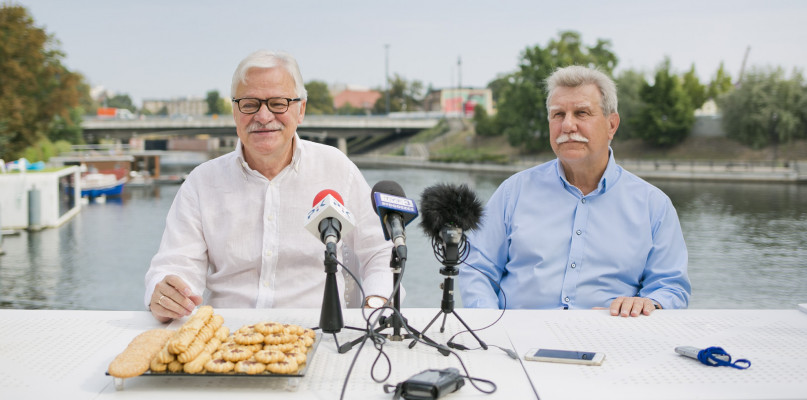 Andrzej Kobiak i Tadeusz Zwiefka. Fot. Jacek Nowacki