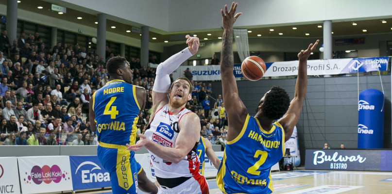 Enea Astoria Bydgoszcz - Asseco Arka Gdynia 71:82 - 23.11.2019. Fot. Jacek Nowacki