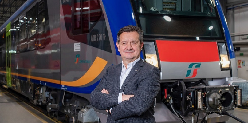 Krzysztof Zdziarski. Materiał PESA Bydgoszcz S.A.