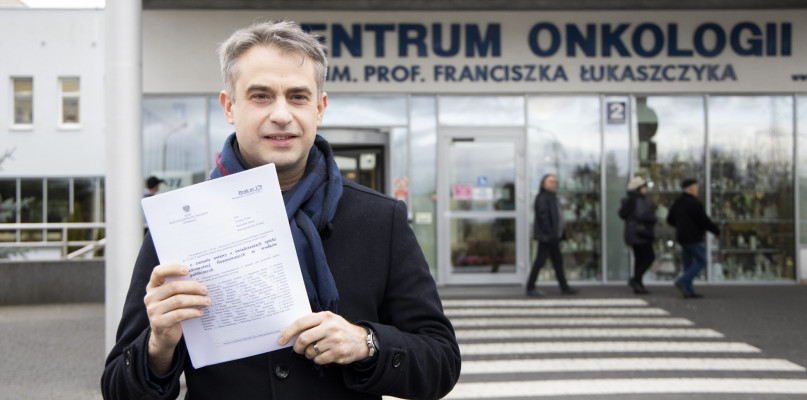 Poseł Krzysztof Gawkowski. Fot. Jacek Nowacki