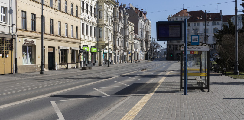 Bydgoszcz w czasie koronawirusa. Fot. Jacek Nowacki
