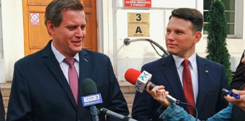 Marcin Sypniewski i Sławomir Mentzen. Fot. Jacek Nowacki