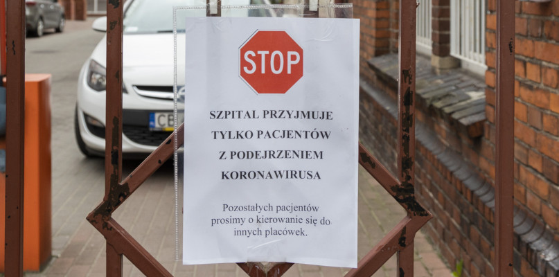 Szpital zakaźny w  Bydgoszczy. Fot. Jacek Nowacki